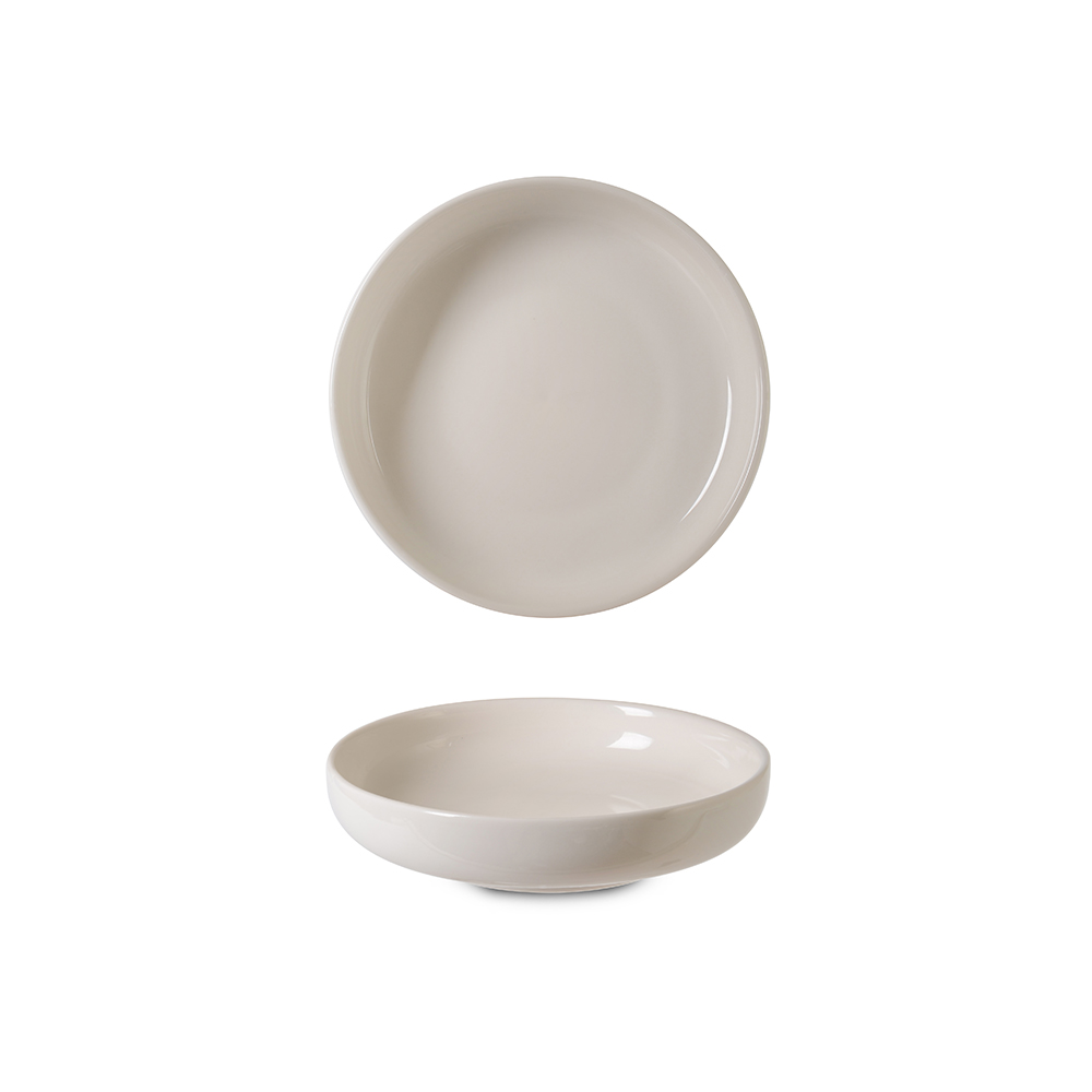 Toledo Cream Deep Plate